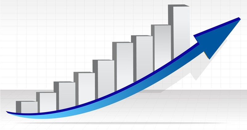 graph with upward arrow_canstockphoto6810460 800x533