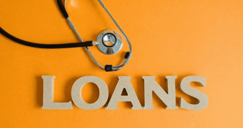 mob loans_the word loans with stethoscope_image credit ChatGPT 800x533