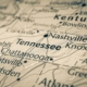 Tennessee on the map of USA_shutterstock_2422696619 800x533