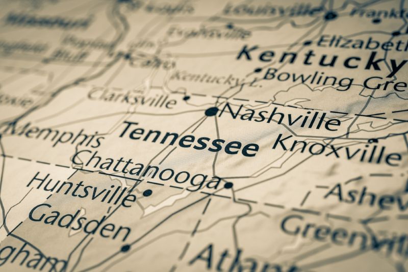 Tennessee on the map of USA_shutterstock_2422696619 800x533 Tennessee on the map of USA_shutterstock_2422696619 800x533