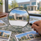 Magnifying glass over medical property cards_image created by ChatGPT 800x533